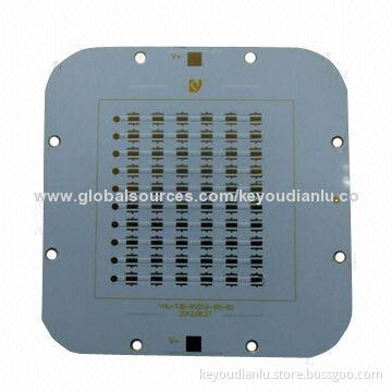 Copper PCB with 1.6mm Thickness, Immersion Gold Surface Treatment